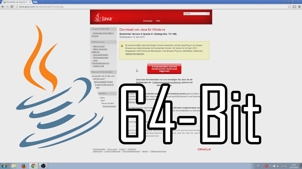 Java 64 bit virtual machine